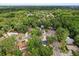 Wide aerial view of the neighborhood at 227 Oak Rd, Winter Springs, FL 32708