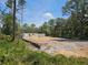 A single-story home under construction on a lot cleared and ready for build-out at 30551 Saffron Ave, Eustis, FL 32736
