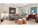 Inviting living room featuring tile floors, comfortable seating and stylish decor at 3430 Laurel Dr, Mount Dora, FL 32757
