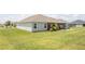 Large, well-maintained backyard, perfect for outdoor activities and relaxation at 3532 Thorne Path, Oxford, FL 34484