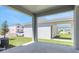 Covered patio overlooking the yard, offering a serene outdoor living space at 5129 Blanket Flower St, Apopka, FL 32712