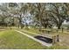 Horseshoe pits in a serene, natural setting offer residents a relaxing outdoor pastime at 5500 Laver St, Leesburg, FL 34748