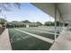 Well-maintained shuffleboard courts offer residents a fun and engaging recreational activity at 5500 Laver St, Leesburg, FL 34748