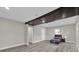 Bedroom features gray plank flooring, recessed lights, and a beamed ceiling at 5526 Parkdale Dr, Orlando, FL 32839