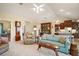 Bright living area with plush seating, built-in display case, and open access to the kitchen at 809 Northside Dr, Mount Dora, FL 32757