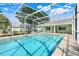Enjoy a refreshing dip in this screened-in pool with plenty of space for entertaining and relaxing at 8709 Augusta Ct, Clermont, FL 34711