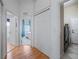 Hallway view to bedroom, laundry, and bath at 11820 Se 178Th St, Summerfield, FL 34491