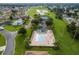Aerial view of the community swimming pool at 11884 Se 179Th St, Summerfield, FL 34491