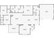 Detailed floor plan showcasing the layout of the home, including bedrooms, bathrooms, living areas, and garage at 1236 Elkhart Cir, Tavares, FL 32778