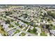 Aerial view of the community showcasing the home's location within a well-maintained neighborhood at 2022 Claudio Ln, The Villages, FL 32159