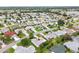 Birds-eye view displaying the property's position within a desirable community with green spaces at 2022 Claudio Ln, The Villages, FL 32159