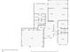 Detailed floor plan showcasing the layout of the home with dimensions for each room and closet space at 2954 Cedar Grove Loop, The Villages, FL 32163