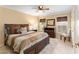 Inviting bedroom with ceiling fan, neutral walls, and windows, creating a relaxing and serene atmosphere at 3319 Barrington Ct, The Villages, FL 32162
