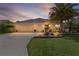 Charming single-story home with manicured lawn and mature palm trees at 3433 Nestlebranch Ave, The Villages, FL 32163