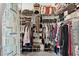 Custom walk-in closet with shelving and rod system at 3433 Nestlebranch Ave, The Villages, FL 32163