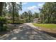 Long driveway leading to a home with lush landscaping and mature trees at 35350 County Road 439, Eustis, FL 32726