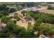 Aerial view showing the property and surrounding town at 43411 State Road 19, Altoona, FL 32702