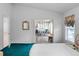 Bedroom with slider to sun room at 4547 Inverness Dr, Leesburg, FL 34748