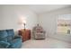 Cozy living room area with a neutral palette at 892 Hubbard Loop, The Villages, FL 32163