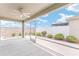 This property features a screened lanai with outdoor seating and a serene view at 9181 Se 166Th Sprung Ln, The Villages, FL 32162