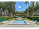 Charming community area with a tranquil fountain and lush landscaping for a serene atmosphere at 1021 Siena Park Blvd # 204, Kissimmee, FL 34747
