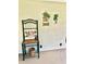 Relaxing patio area adorned with tropical decorations and a bar cart, creating a serene outdoor retreat at 11277 Se 170Th Ln, Summerfield, FL 34491