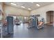 Modern fitness center with weight machines and cardio equipment, ideal for a complete workout at 12430 Ne 52Nd Loop, Oxford, FL 34484