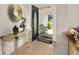Inviting foyer with decor and tile flooring at 14350 Se 36Th Ave, Summerfield, FL 34491