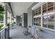 Charming front porch with rocking chairs and ample seating at 19624 Spring Oak Dr, Eustis, FL 32736