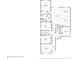 Detailed floorplan of the house layout including dimensions for each room at 23707 Companero Dr, Sorrento, FL 32776