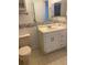 Bathroom with toilet and vanity at 2421 Centennial Blvd, Leesburg, FL 34748