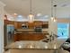 Well-appointed kitchen featuring stainless steel appliances and ample counter space at 2918 Canyon Ave, The Villages, FL 32163
