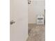 Walk-in closet, freshly carpeted, with organizers at 3118 Sweetgum St, The Villages, FL 32163