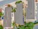 Bird's eye view of the property showing an outdoor living space and easy access to neighborhood amenities at 8932 Se 168Th Sedgwick Pl, The Villages, FL 32162