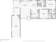Detailed floor plan layout of the house with room dimensions at 1 Aberdeen Cir, Leesburg, FL 34788