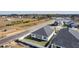 Aerial view of a single-Gathering home, showing the backyard and surrounding neighborhood at 12624 Ne 49Th Dr, Oxford, FL 34484