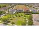 Aerial view of a home showcasing its backyard, pool, and surrounding community at 14513 Winter Stay Dr, Winter Garden, FL 34787