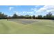 Well maintained community tennis court with new black fencing at 14513 Winter Stay Dr, Winter Garden, FL 34787