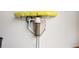A residential water filter is visible mounted on the inside wall of the garage at 2564 Red Cedar Ln, The Villages, FL 32162