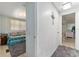 Hallway that provides access to a bedroom and other parts of the house at 2706 Vindale Rd, Tavares, FL 32778
