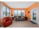 Cozy sunroom with large windows, comfortable seating, and lots of natural light at 503 Vigo St, Davenport, FL 33837