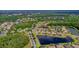 Expansive aerial view of the community highlighting the lush greenery, lakes and neighborhood at 537 Montage Ln, Kissimmee, FL 34759