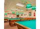 Inviting billiards room with multiple pool tables and overhead lighting at 5712 Connors St, Leesburg, FL 34748