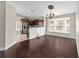 The dining area features an eat-in kitchen space with a large window providing natural light at 6259 Se 120Th Pl, Belleview, FL 34420