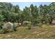 Expansive lot with a greenhouse, raised garden beds and mature trees offers privacy and outdoor opportunities at 6750 Sunnyside Dr, Leesburg, FL 34748