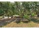 Spacious yard surrounded by mature trees, offering a serene and private outdoor space with ample potential at 6750 Sunnyside Dr, Leesburg, FL 34748