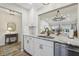 This open concept kitchen features new cabinetry, countertops and stainless steel appliances at 802 San Salvador Dr, The Villages, FL 32159