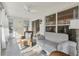 Sunroom with a ceiling fan, sliding glass door, comfortable seating, and great natural light at 802 San Salvador Dr, The Villages, FL 32159