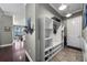 Inviting entryway features built-in shelving and storage, perfect for keeping organized at 9648 Weatherstone, Windermere, FL 34786
