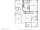 Second floor plan with bedrooms, bathrooms, Gathering room, laundry room, and closets layout and dimensions at 1155 Dora Parc Ln, Mount Dora, FL 32757